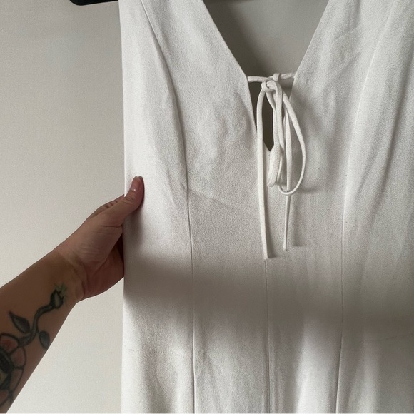 NWT High End Brand HANSCOOL V-Neck Midi Dress - Picture 6 of 11